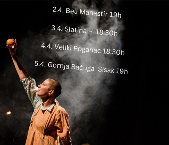 Gostovanje predstave "Ja sam Akiko" u Hrvatskoj